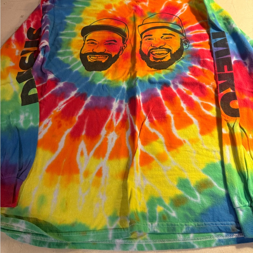 Desus & Mero Tie-Dye Long Sleeve Shirt
Size - M
In excellent condition